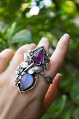 Twilight Messenger: Amethyst & Moonstone, AR- 7562