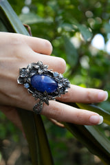 Duskhaze Elegance: Tanzanite Ring, AR- 7569