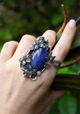 Duskhaze Elegance: Tanzanite Ring, AR- 7569