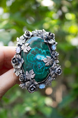 Garden of Depths: Chrysocolla Ring, AR-7591