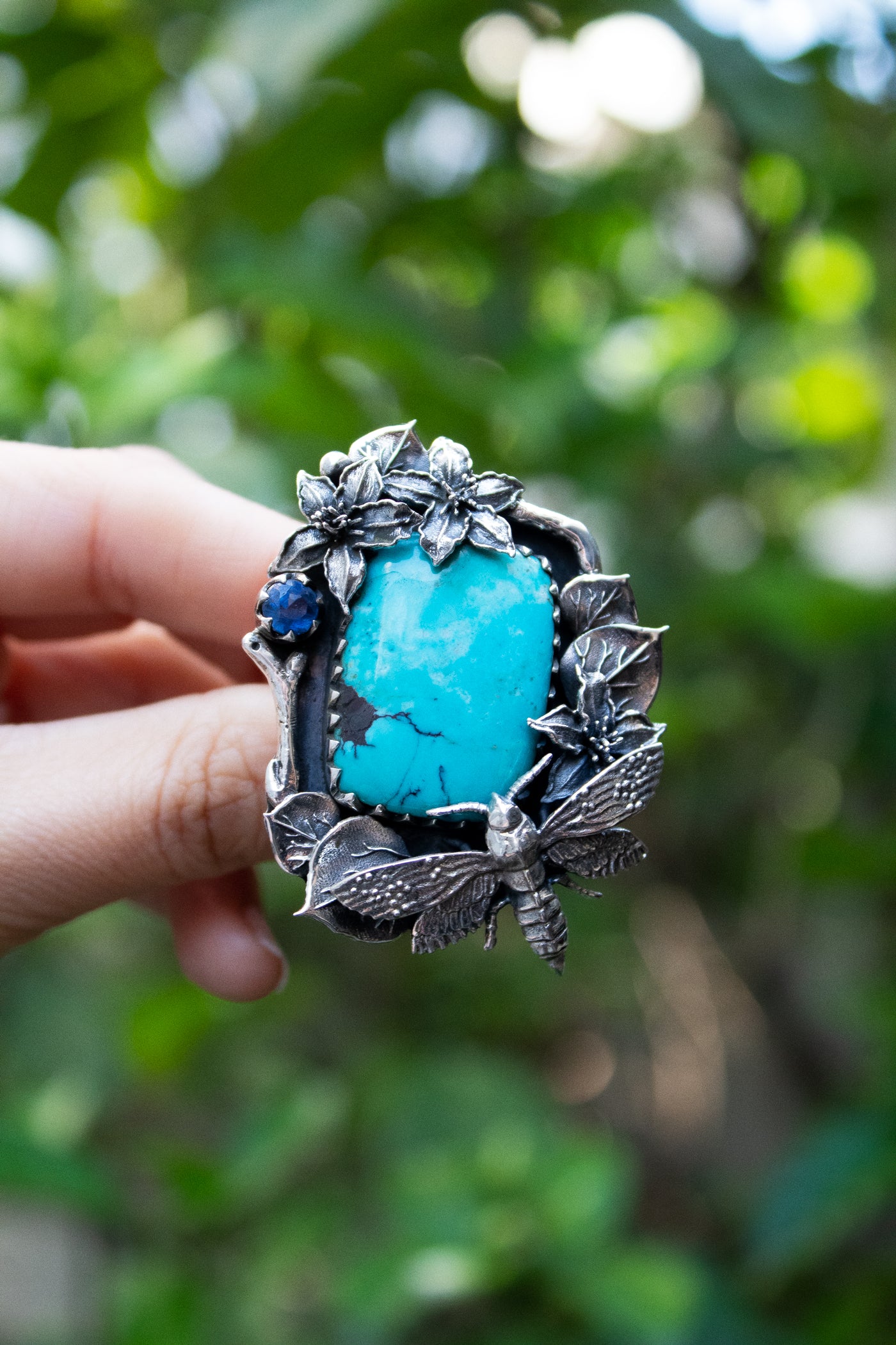 Sky Garden: Turquoise Ring, AR-7573