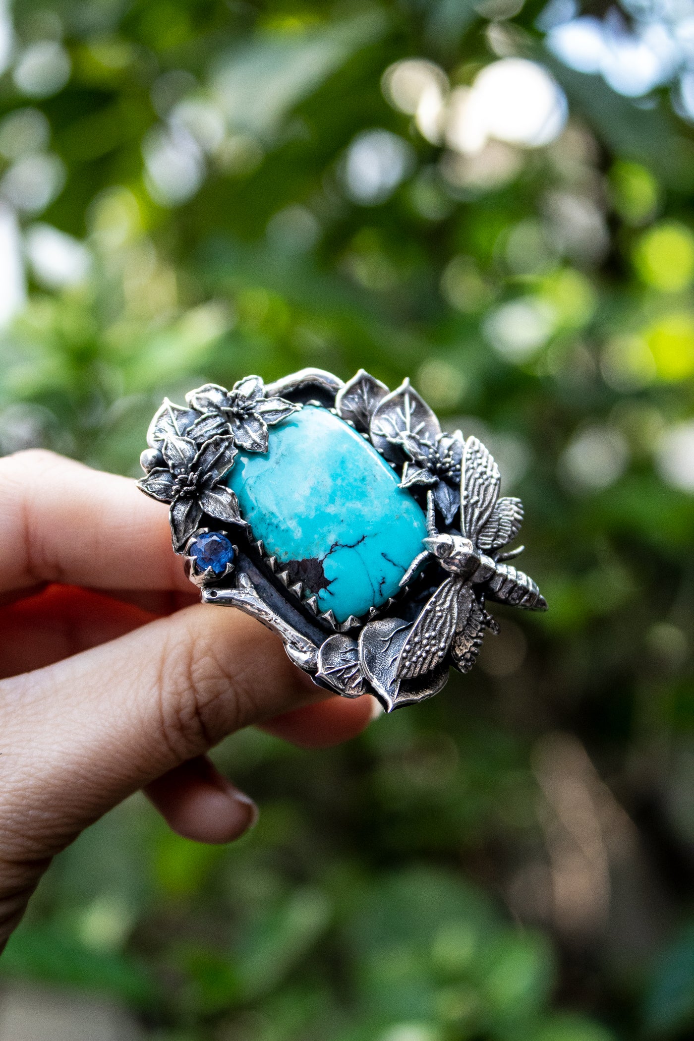 Sky Garden: Turquoise Ring, AR-7573