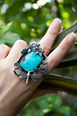 Sky Garden: Turquoise Ring, AR-7573