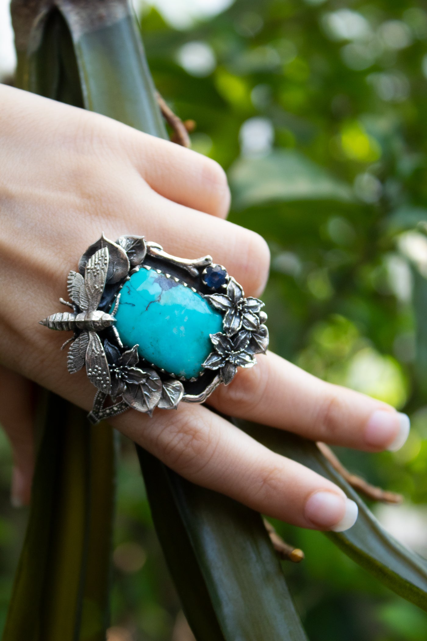 Sky Garden: Turquoise Ring, AR-7573