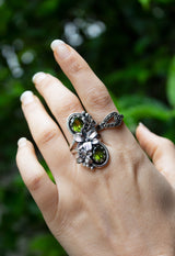 Garden of Light: Peridot Ring, AR- 7575
