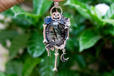 Haunting Elegance Black Rutilated Quartz Pendant, AP-7144