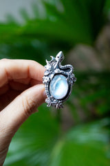 Celestia Serpent Moonstone Ring, AR-7578