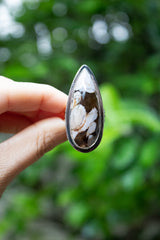 Earthlines – Picasso Jasper Ring, AR- 7592