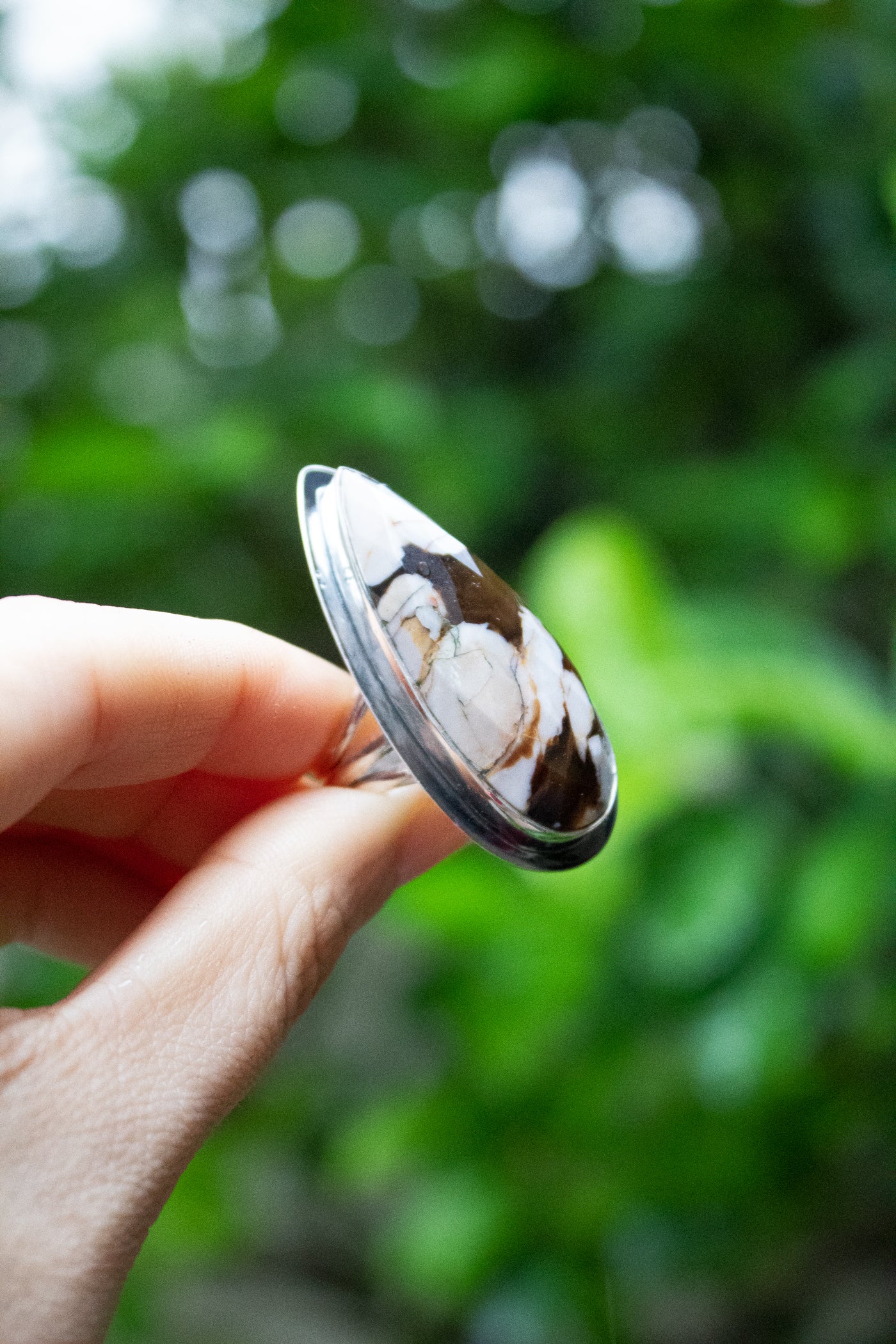 Earthlines – Picasso Jasper Ring, AR- 7592