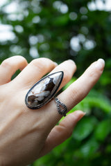 Earthlines – Picasso Jasper Ring, AR- 7592