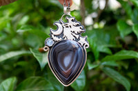 Botswana Agate Witchy Pendant, AP- 7149