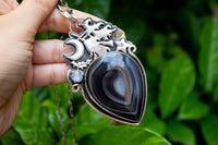 Botswana Agate Witchy Pendant, AP- 7149