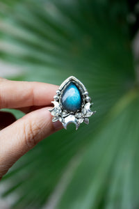 Celene Ring – Labradorite, AR- 7581