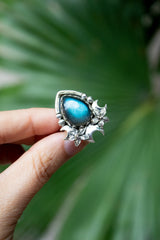Celene Ring – Labradorite, AR- 7581