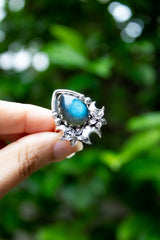 Celene Ring – Labradorite, AR- 7581