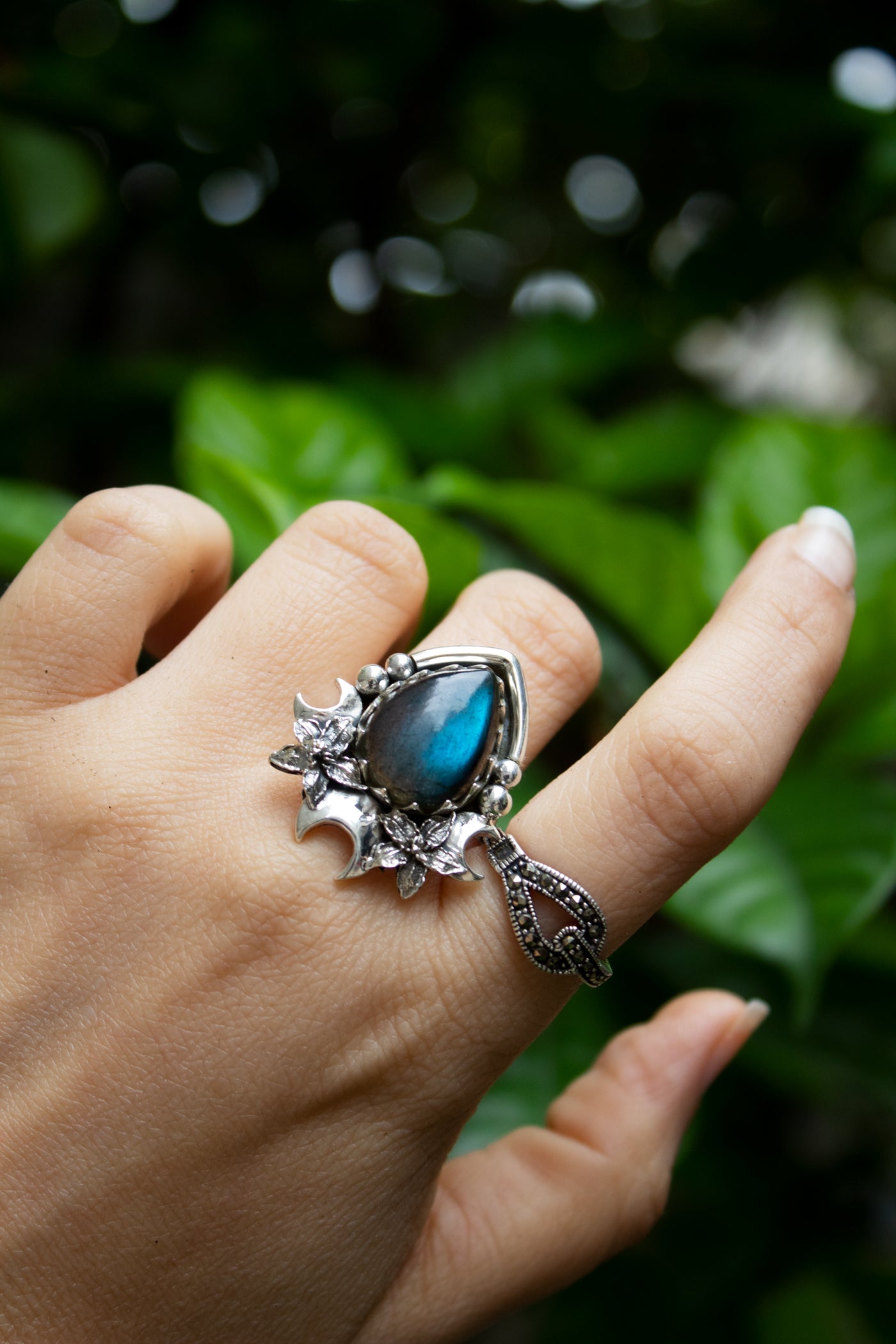 Celene Ring – Labradorite, AR- 7581