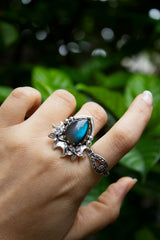 Celene Ring – Labradorite, AR- 7581