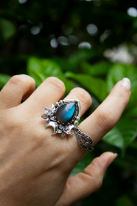 Celene Ring – Labradorite, AR- 7581
