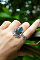 Celene Ring – Labradorite, AR- 7581