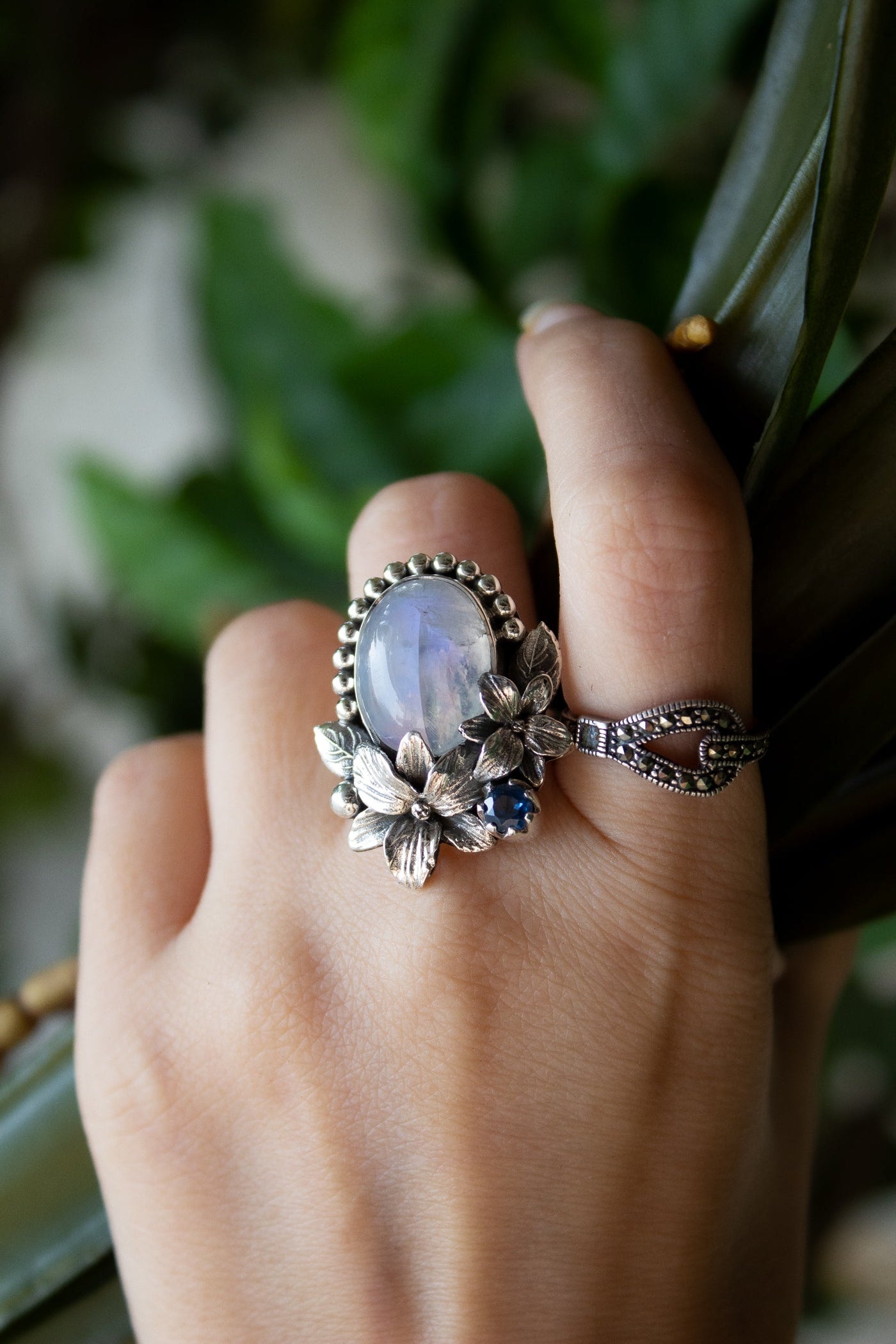 Moonstone Ring, AR-7155