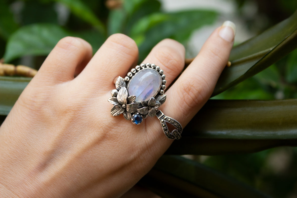 Moonstone Ring, AR-7155