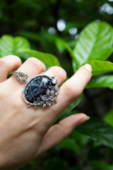 Midnight Blossom Pietersite Ring, AR-7600