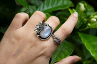 Enchanted Bloom Moonstone Ring, AR-7152