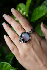 Moonstone Ring, AR-7158