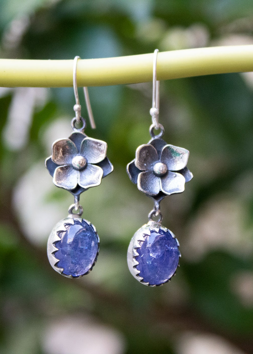 Tanzanite Earrings, AE-6827