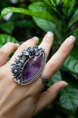 Keeper of Violet Nectar: Amethyst Ring, AR- 7608