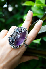 Keeper of Violet Nectar: Amethyst Ring, AR- 7608