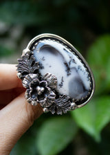 Dendritic Agate Ring, AR-7220