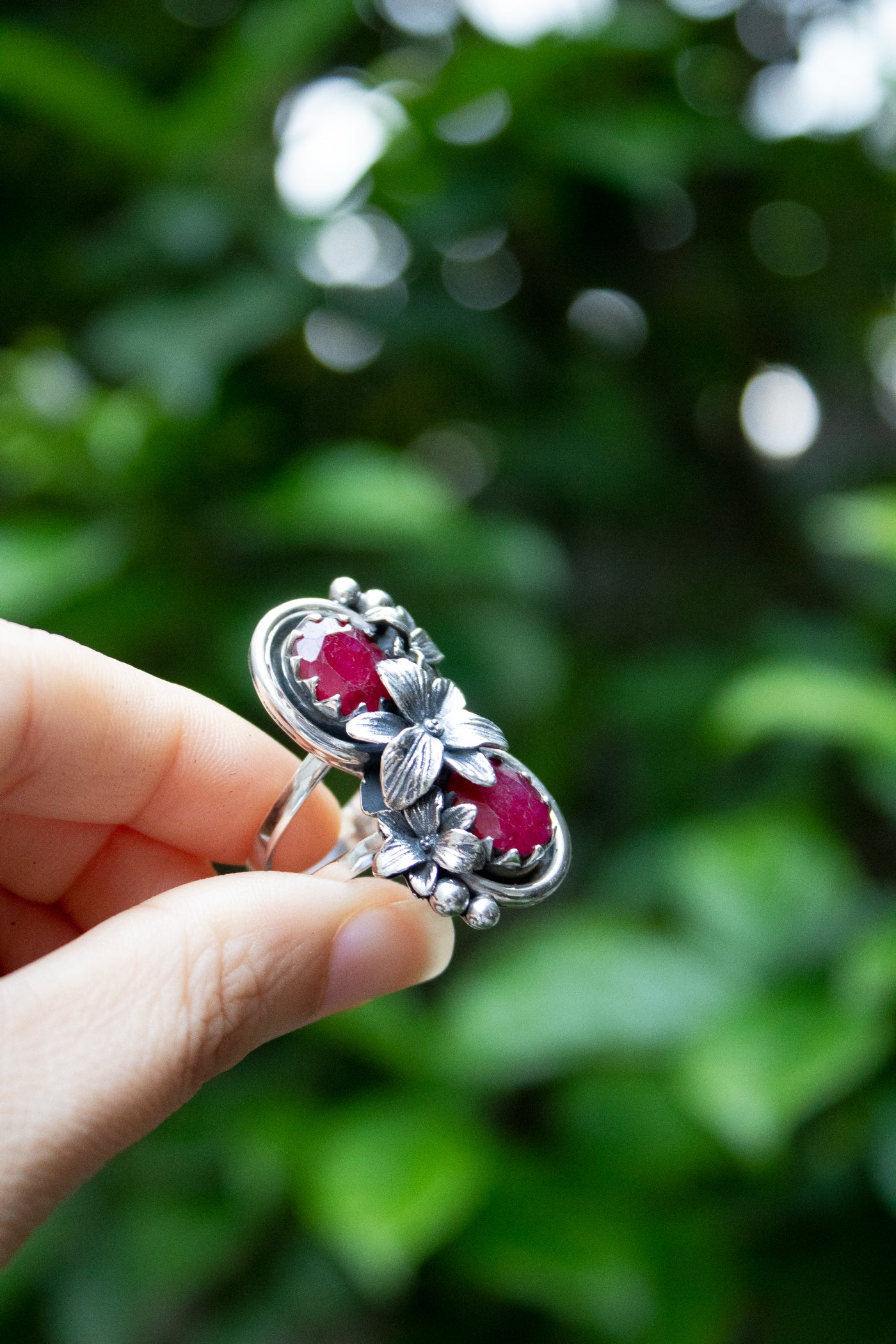 Petals of Roselight : Ruby Ring, AR-7635