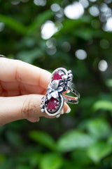 Petals of Roselight : Ruby Ring, AR-7635