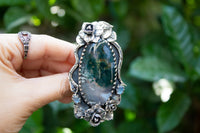 Moss Agate Ring AR- 7176