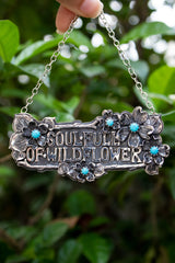 Soulful Wildflower Necklace: For the soul that blooms untamed