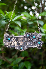 Soulful Wildflower Necklace: For the soul that blooms untamed