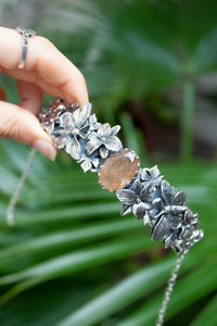 Threads of Dawn: Golden Rutilated Quartz Choker, AN-7622