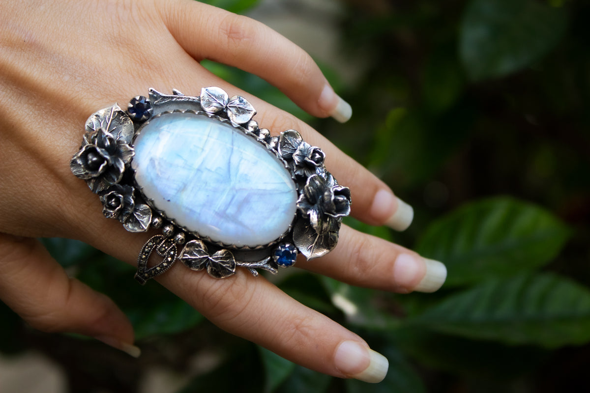 Moonstone Ring, AR-7218