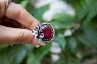 Ruby Gemstone Ring, AR-7175