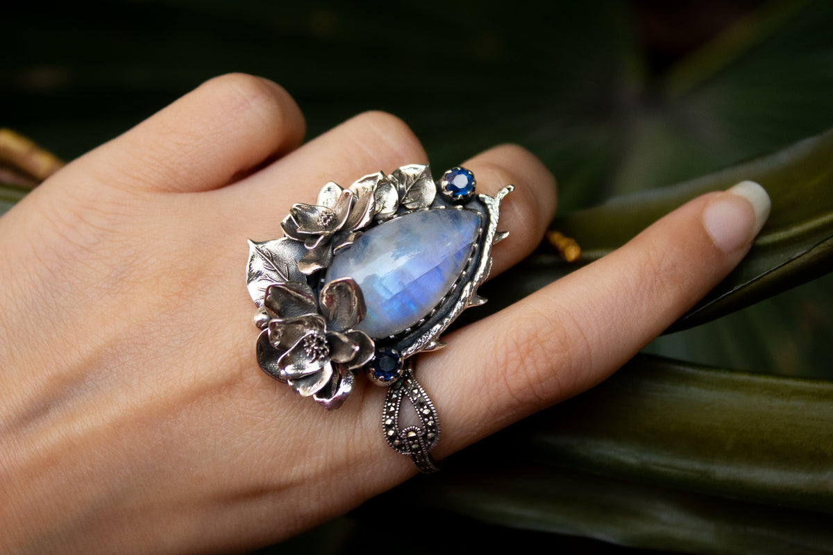 Moonstone Ring, AR-7188