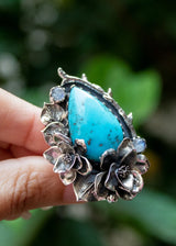 Natural Turquoise Ring, AR-7189