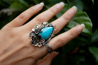 Natural Turquoise Ring, AR-7189