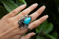 Natural Turquoise Ring, AR-7189