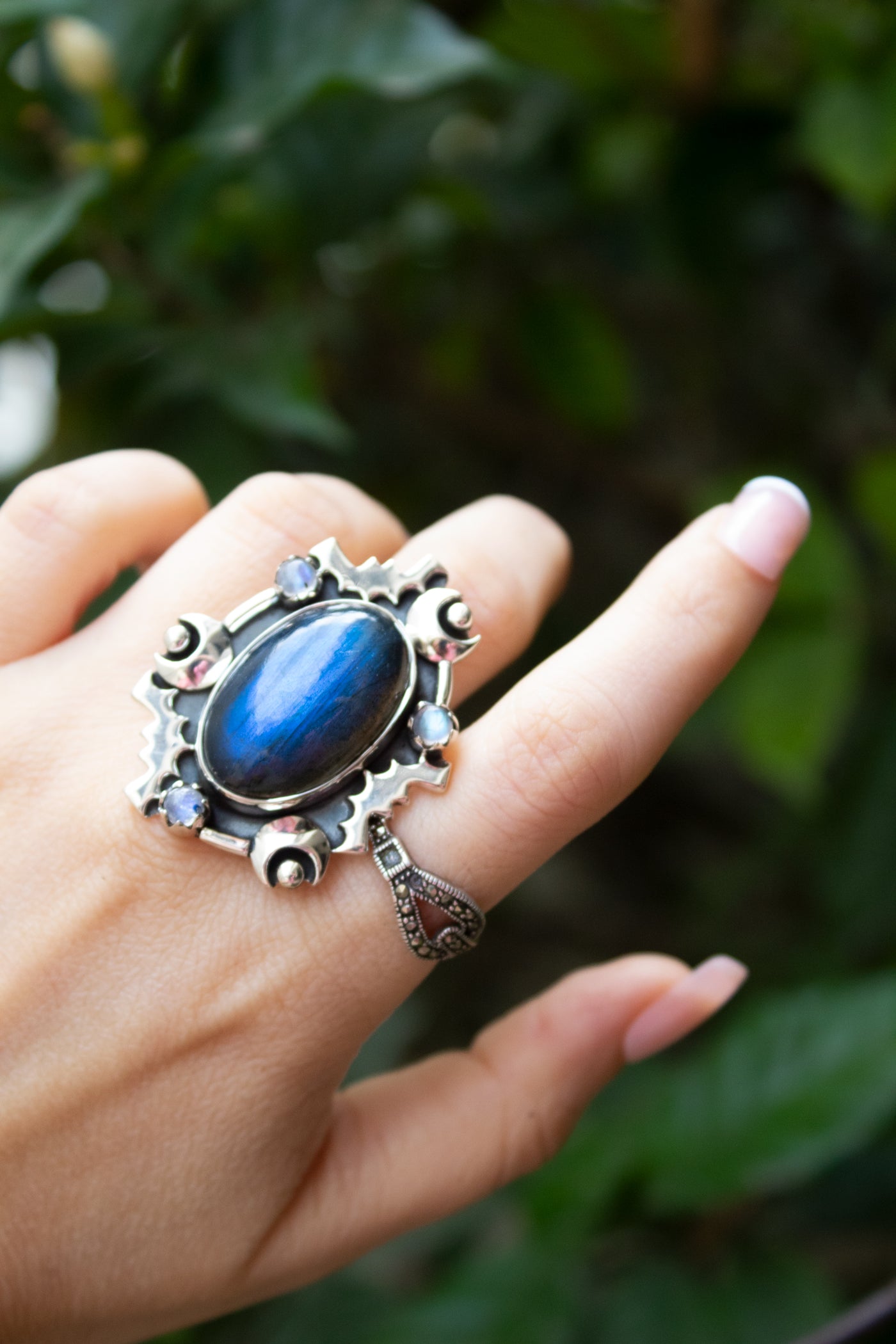 Lunar Veil Ring, AR- 7649
