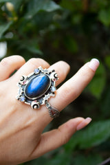 Lunar Veil Ring, AR- 7649