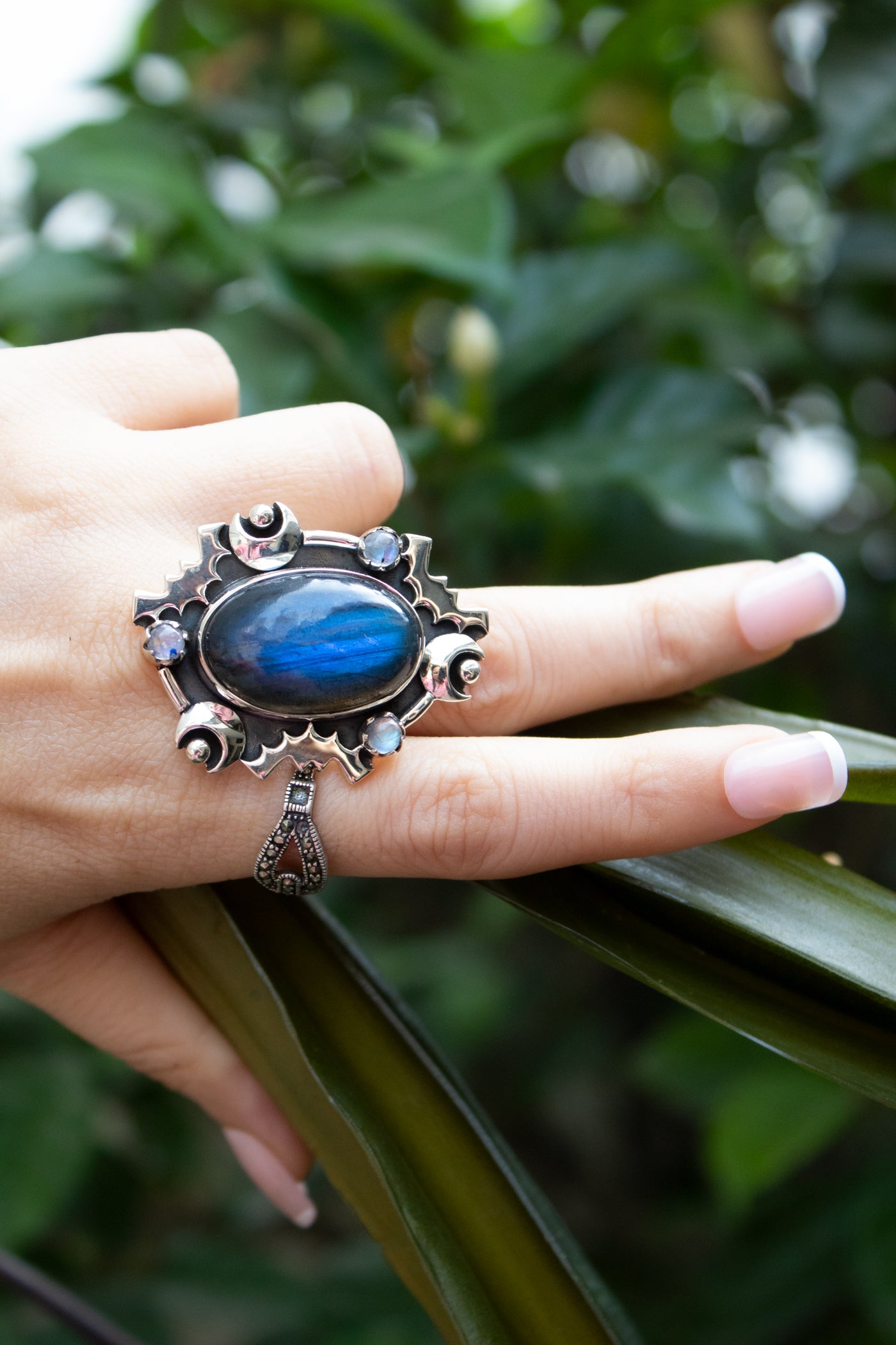 Lunar Veil Ring, AR- 7649