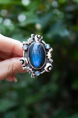 Lunar Veil Ring, AR- 7649