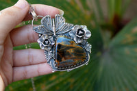 Pietersite Butterfly Necklace, AP-6876