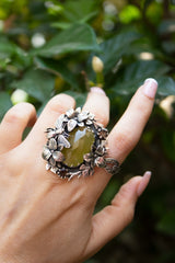 Whispers of Nectar - Beryl Ring, AR-7662